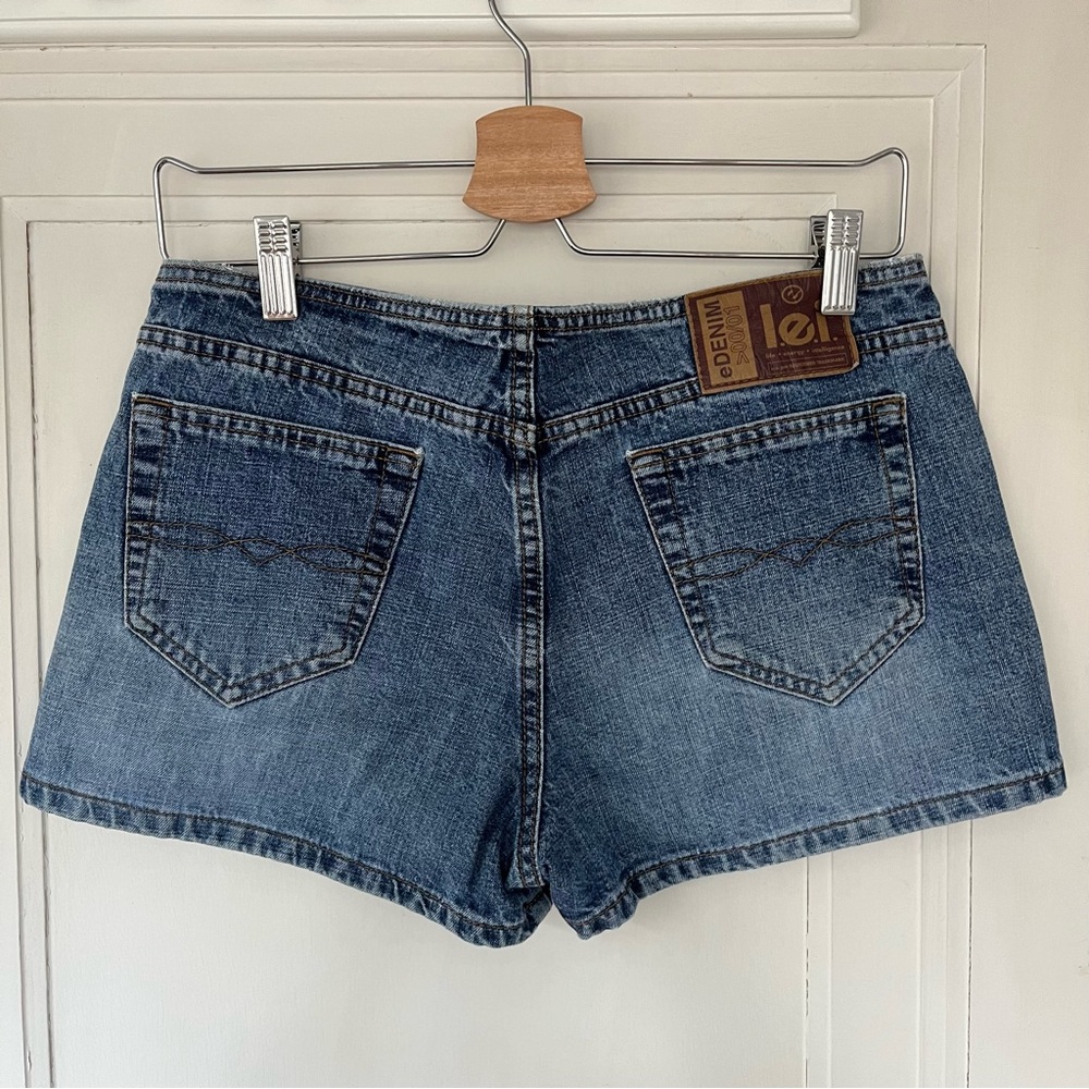Women's Vintage Lei Blue Denim Shorts